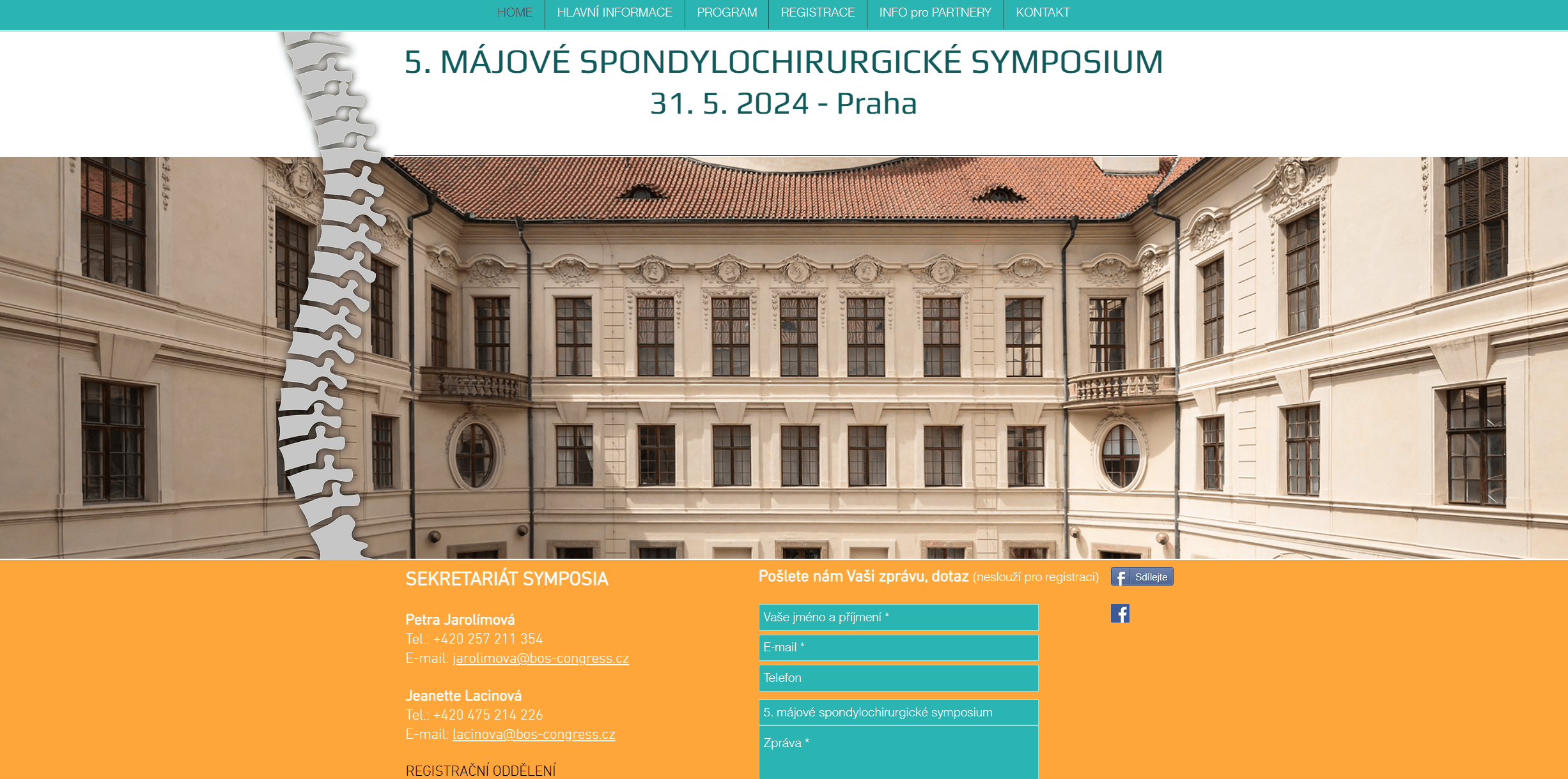 5. MÁJOVÉ SPONDYLOCHIRURGICKÉ SYMPOSIUM